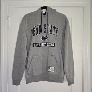 Penn State Nittany Lions Hoodie Mens Medium Gray Colosseum Athletics Pullover